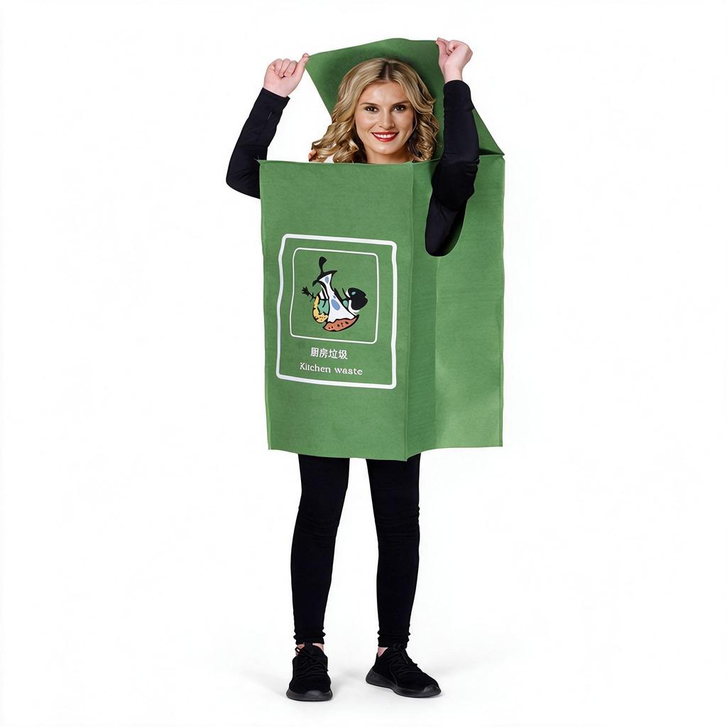 Trash can role-playing costume, adults