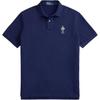 Polo Polo Bär Gestickter Gerippter Kragen Kurzarm Polohemd Klassische Edition Herren Oberteile 710B14620-001