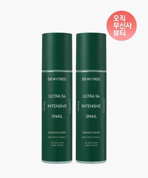 Dewytree Ultra S4 Intensive Snail Essence Water (2-pack) NONE