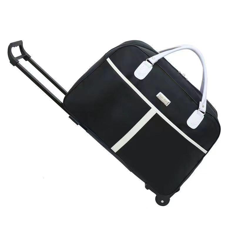 Women's Large Capacity Lightweight Trolley Travel Handbag