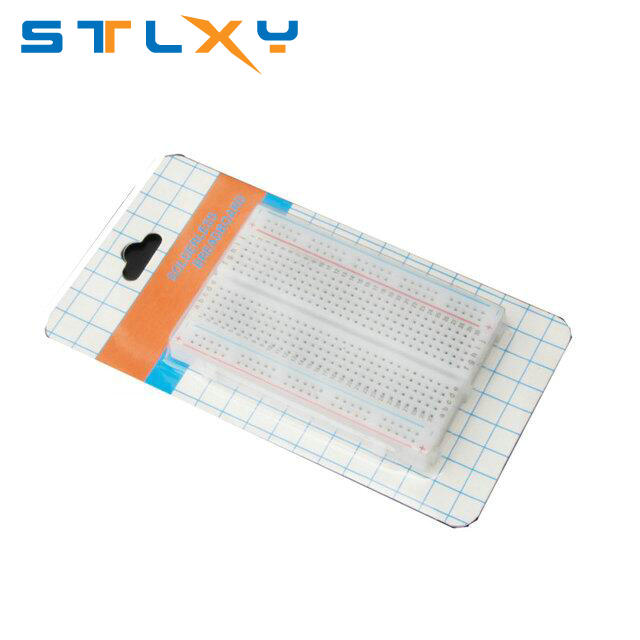 Javino 830/400 Tie Points Solderless PCB Breadboard Mini Universal Test Protoboard DIY Bread Board for Bus Test Circuit Board
