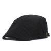 New Men's Beret, Cotton Casual Cap, Embroidered Forward Hat Outdoor Sun Hat