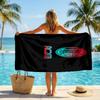 AC Mailand Strandtuch Weiches Mikrofaser Sommerhandtuch Schnelltrocknendes Absorptionsfähiges Handtuch für Strand Schwimmbad Reisen