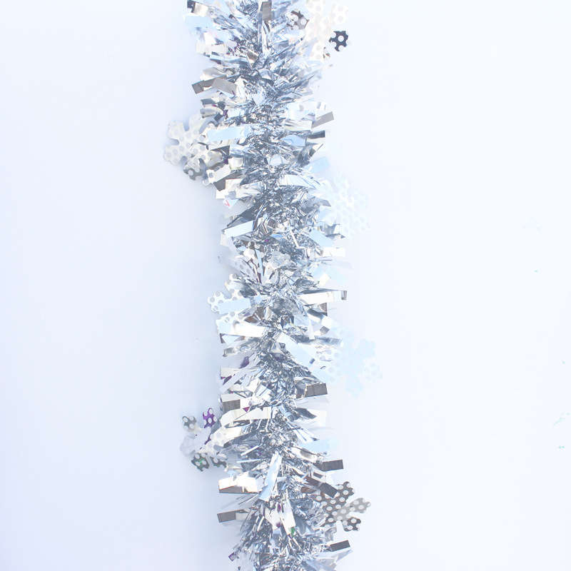 Christmas Tinsel Birthday Scene Layout Party Supplies Snowflake Garlands 2PC Wedding Decor