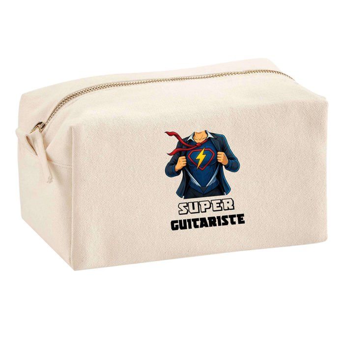 Super Guitarist Woman Multifunction Pouch Birthday Christmas Colleague Original Idea | School Pouch Office Supplies