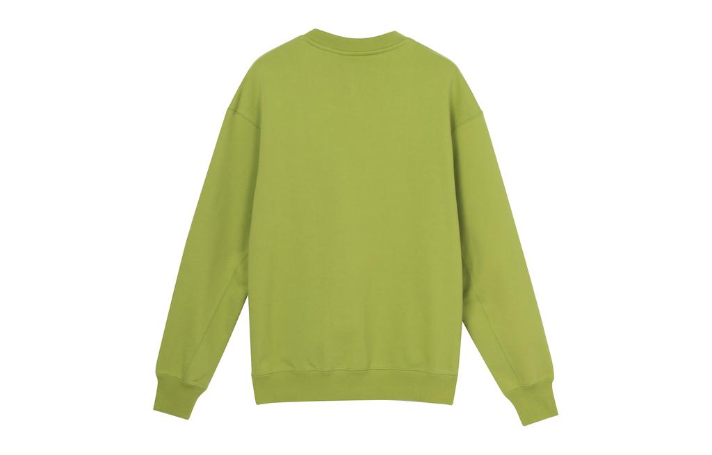 Nike Sweatshirts Men's Pear Green Crew Neck Moderate Regular DB9408-310