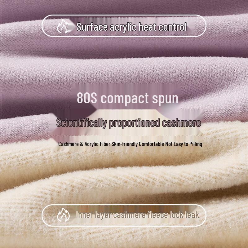 Cosmo Lady Damen Daunen Tencel Thermounterwäsche Set