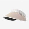Summer Women Visors Hat Foldable Wide Brim Empty Top Straw Hat Outdoor UV Protection Female Beach Caps adjustable Sun Hats