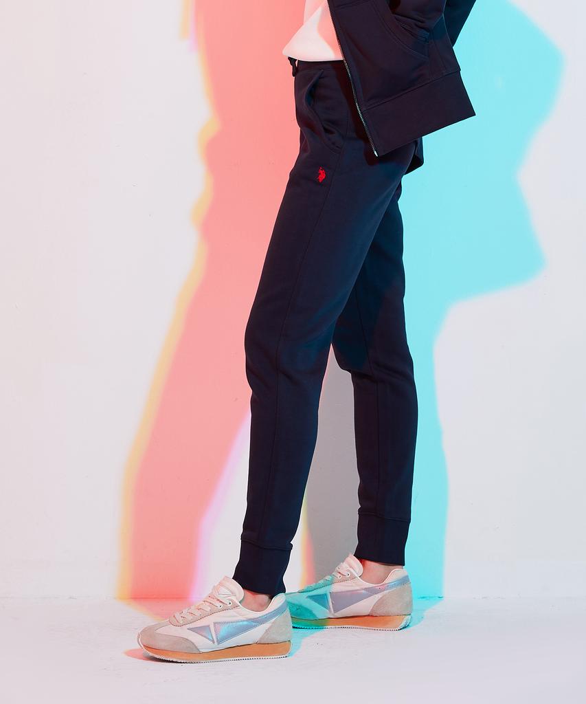 USPOLOASSN Cotton Blend Brushed Jogger Pants_Navy