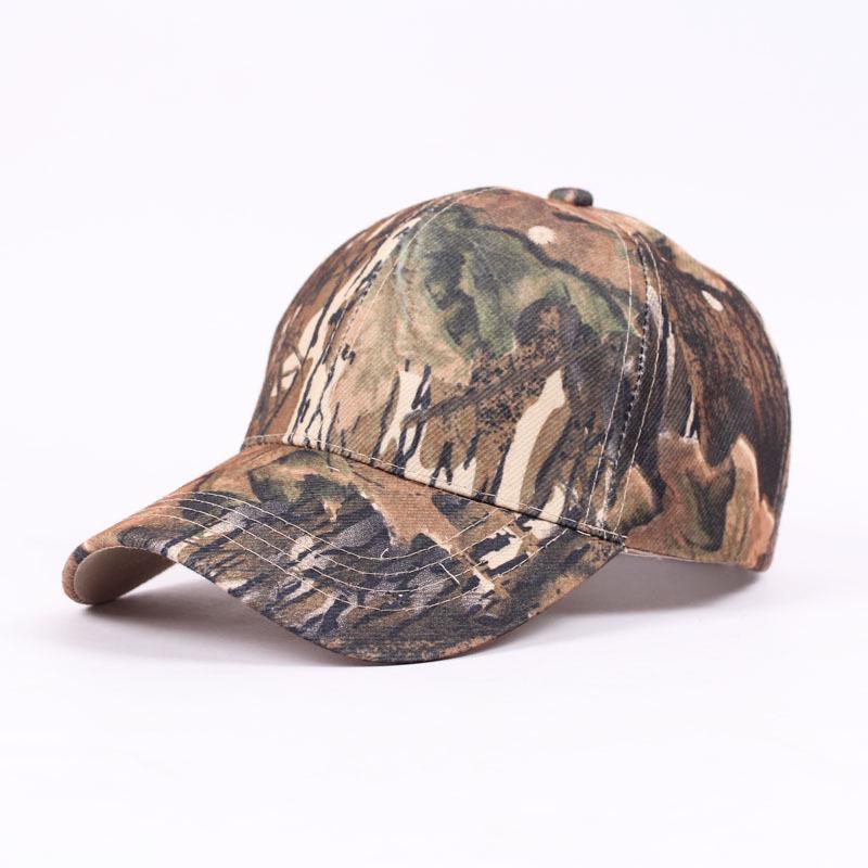 

Шляпа Bush Jungle Hat Sun Hat Регулируемая бейсболка Tree Camouflage Hunting Hat кофейный