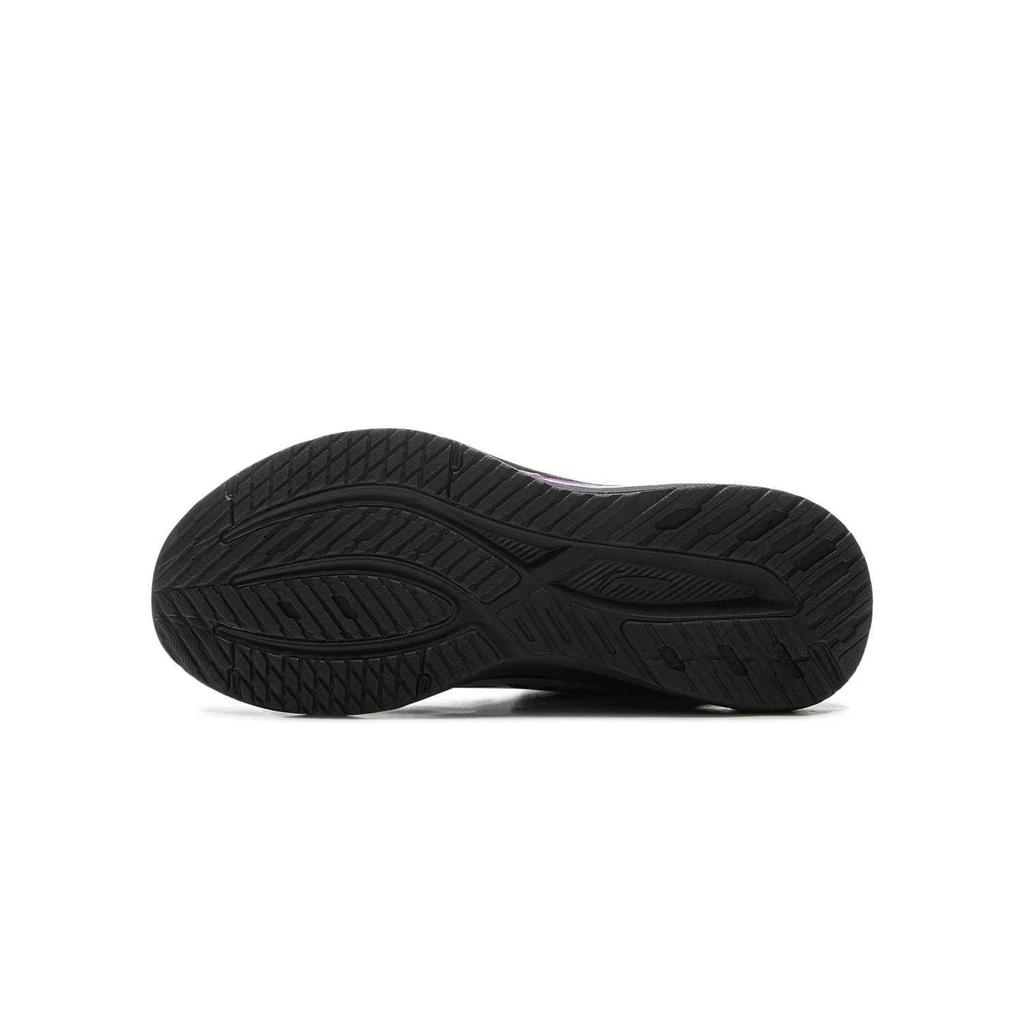 Li Ning Kids Running Shoes Comfortable Soft Skin-Friendly Breathable Low-Top Kids Sneakers Black YKFV006-1