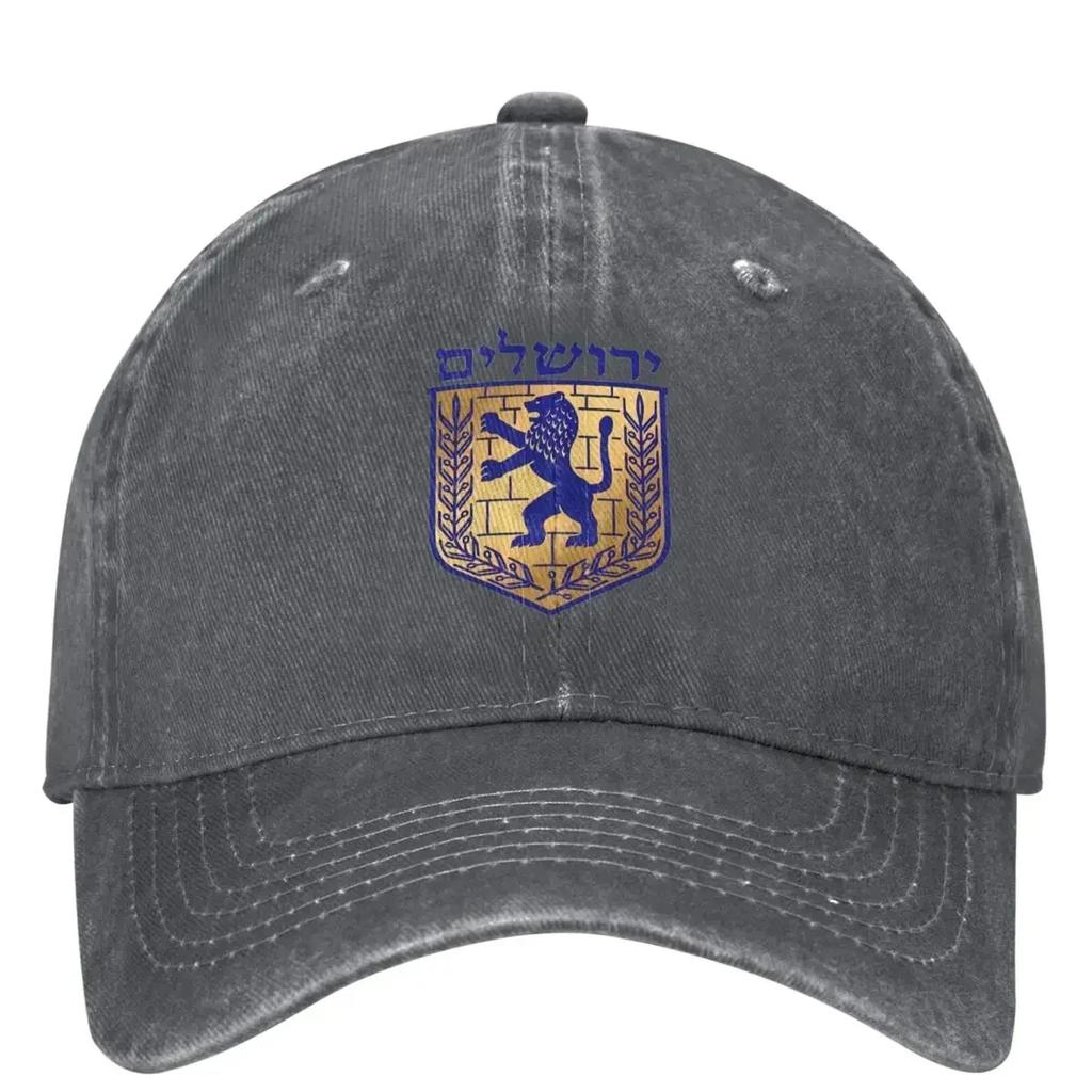 Jerusalem Stadsemblem Baseballkeps y2k Coola Dam Herr Hip Hop Mössor Solskydd Utomhus Sol Baseballkepsar Gåva