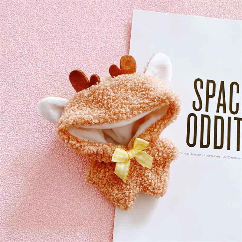 10cm & 15cm Labubu Doll Christmas Outfit: Tree Shawl and Hat