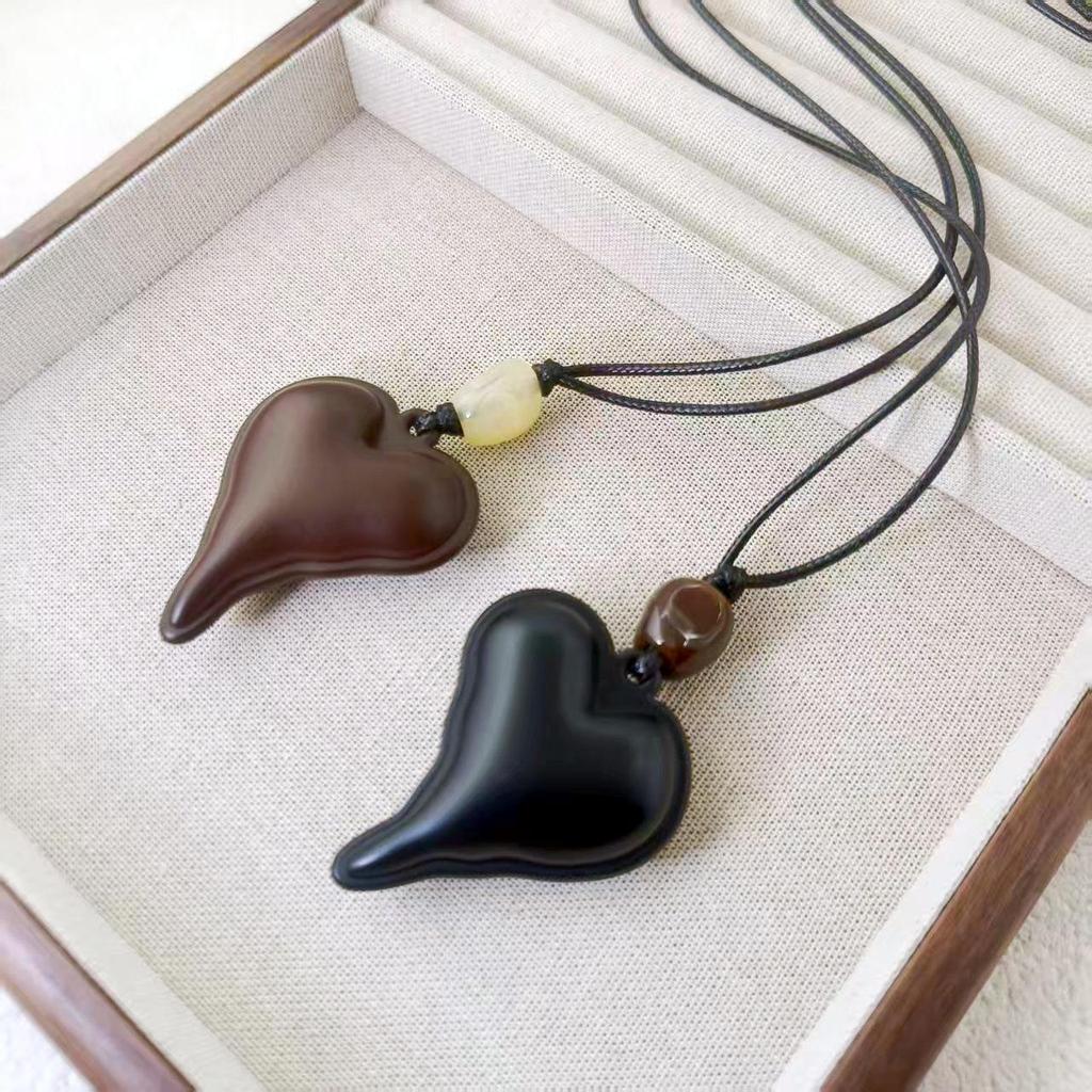 Maillard Retro Korean Style Necklace for Women - Versatile Autumn/Winter Jewelry Chain