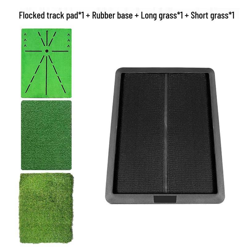 WEZHO Golf Divot Tracking Hitting Mat Set