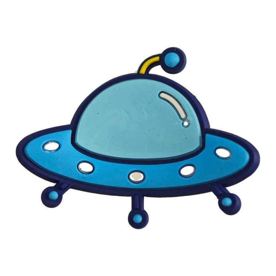 Space-Themed Astronaut and Spaceship Charm Set: Decorative Accessories for Kids