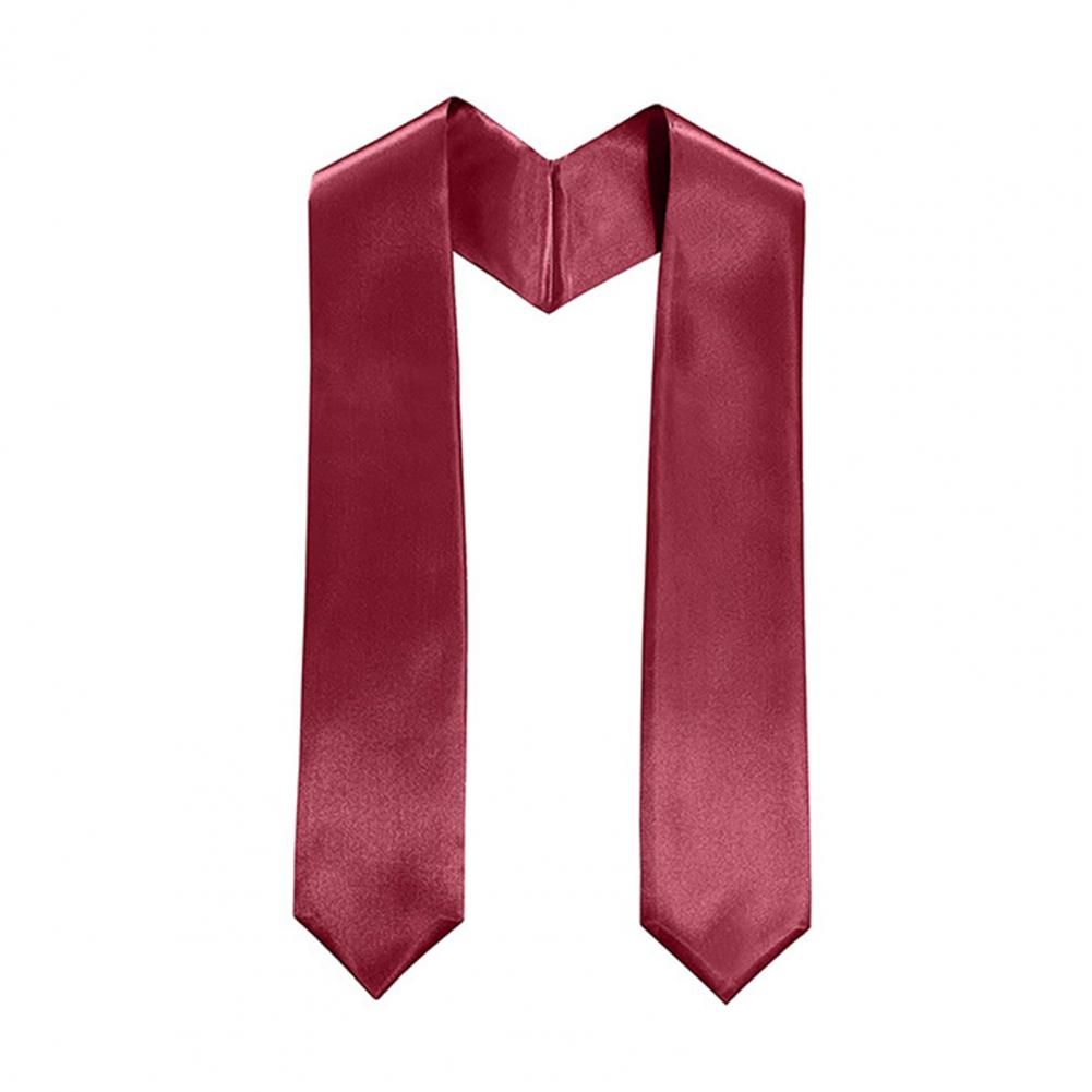 Graduation Durable Unisex Adult Graduation Stole 72 Inch Plain Academic Sash for Class of 2026 Event Accessories Ceremony Attire
