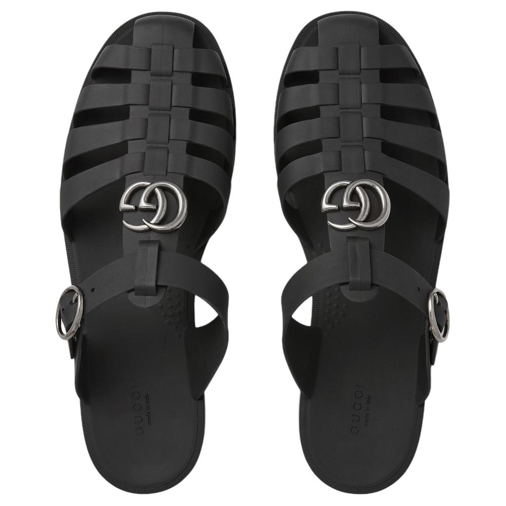 Gucci Mule 'Double G - Black' 812582 J8700 1000