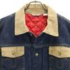 BIG SMITH 60s 70s LOT 8146 Vintage Denim Jacket 44 Quilted Denim Jacket Men's Used