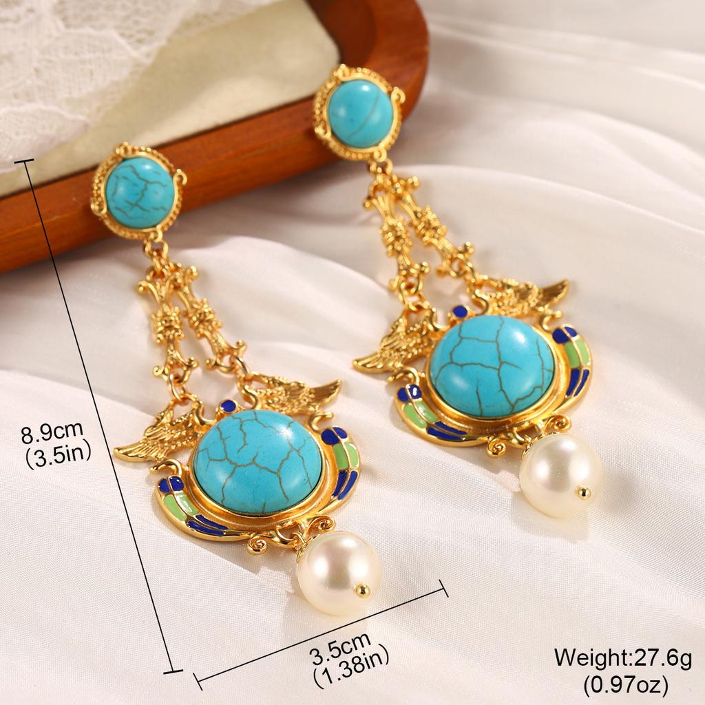 Medieval vintage earrings 925 high-end new models