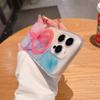 Mobile Phone Case for IPhone15pro Series Magnetic Anti-fall IMD Skin Feel Camouflage Color