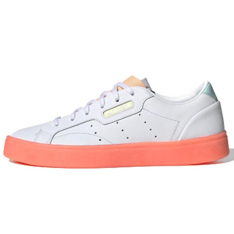 (WMNS) adidas Sleek White Glow Orange Women s FW5463 EU 36⅔