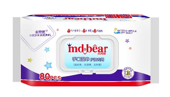 Șervețele umede MD Bear 80 buc
