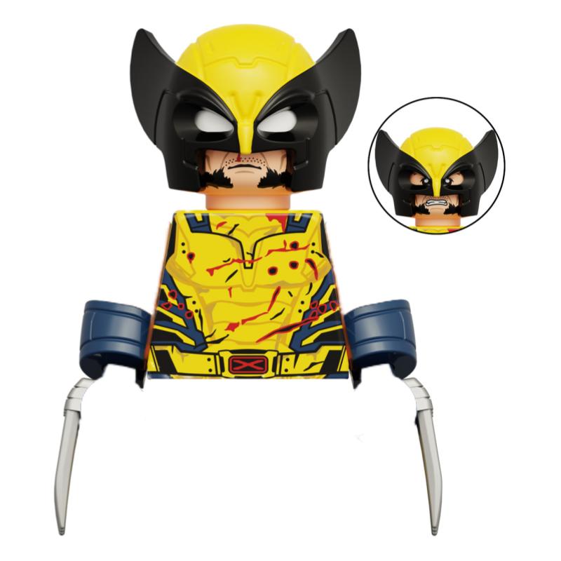 Ślepa Paczka Mini Klocki TV6205 Figurki Duży Goblin Spiderman Iron Man Venom Kapitan Hawk Deadpool Pancerz Boże Narodzenie Prezent Zabawka