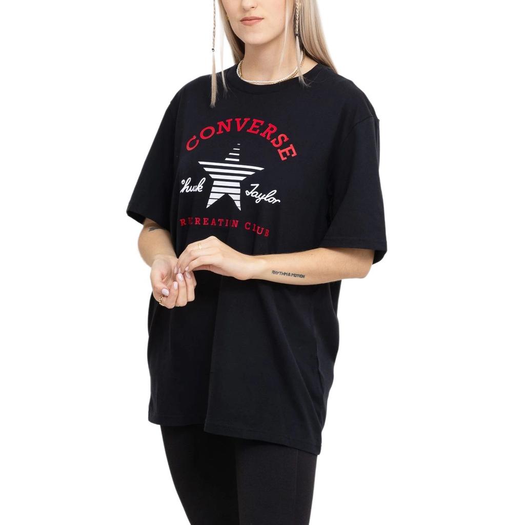 Converse GO TOREC Club T Shirt Unisex Black 10025912-A02