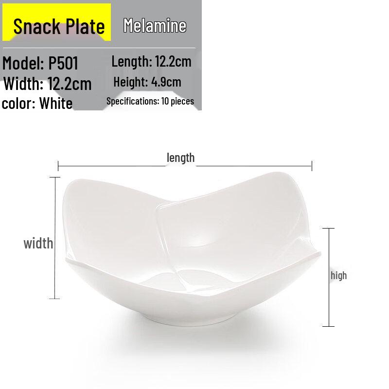 Melamine Small Snack Dish Set