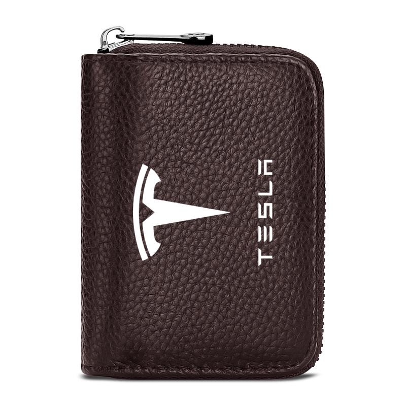 Teri Avtomobil Haydovchilik Guvohnomasi ID Karta Bank Karta Hamyoni Avtomobil Stylingi Tesla Model 3 Model X S 2016-2023 uchun Model Y Dekallari TM3 TMX