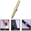 Multi Function Metal Finger  Spinning Toy Scope Pen Light Ball Pen Shape Relieve Stress Toy Gift