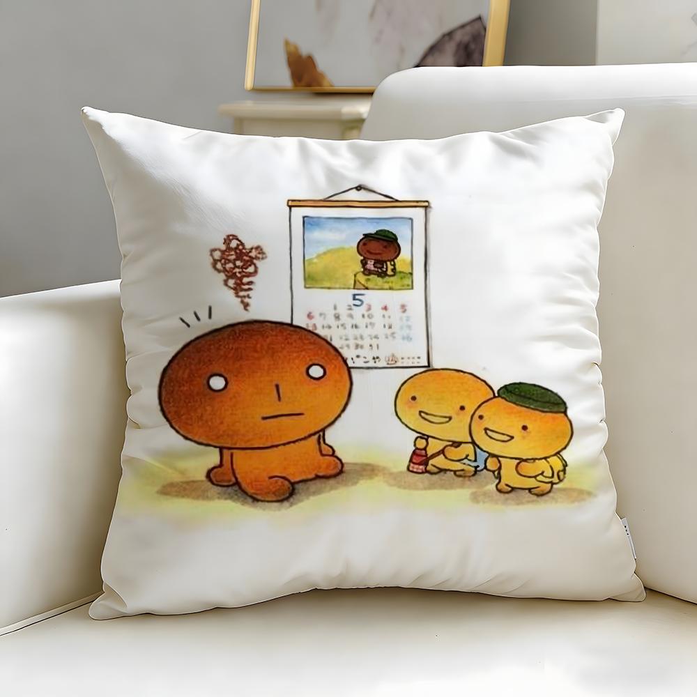 Beliebter Cartoon-Charakter Kogepan Kissenbezug Weich & Leicht zu Waschen – Vielseitig für Sofa, Bett, Reisen und Büro