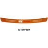 Car Carbon Fiber Trunk Load Edge Badge Decoration Stickers For Hyundai I20 I30 Kona Tucson Sonata Elantra Veloster Santa Fe ix20 HH51