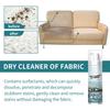 Sofa Cleaning Solution Fabric Cleaner Powerful Stain Remover Carpet & Rug Dry Cleaner for Sofas and Mattresses