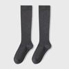 Women's Anti-Drop Warm Black Cotton Long Calf Socks - Autumn/Winter JK Style