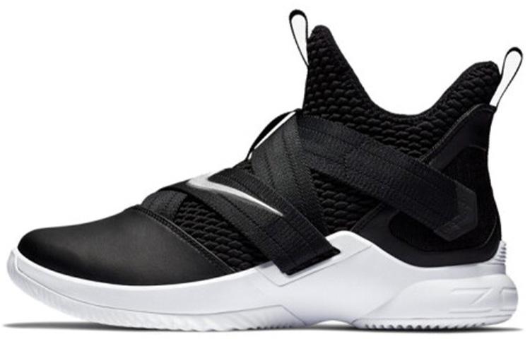 Nike LeBron Soldier 12 Tb Black White Silver AT3872-001 42.5
