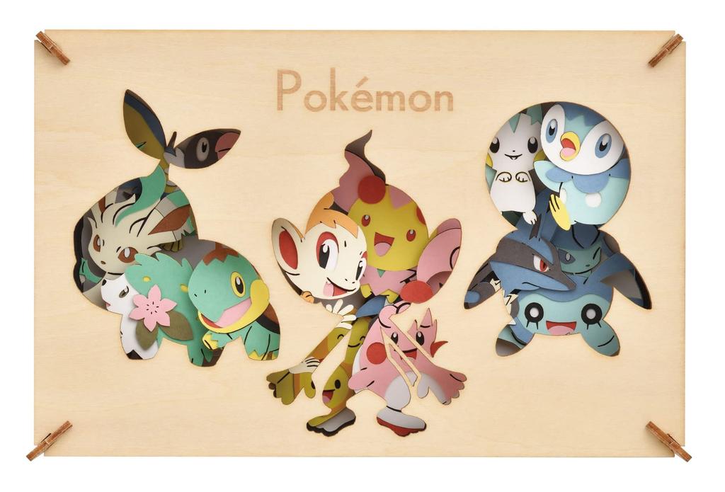 Pokemon Paper Theater PT-WL15 Pokemon from the Sinnoh Region