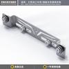 Motorcycle License Plate Relocation Bracket Stainless Steel Tail Hole Adapter Scooter