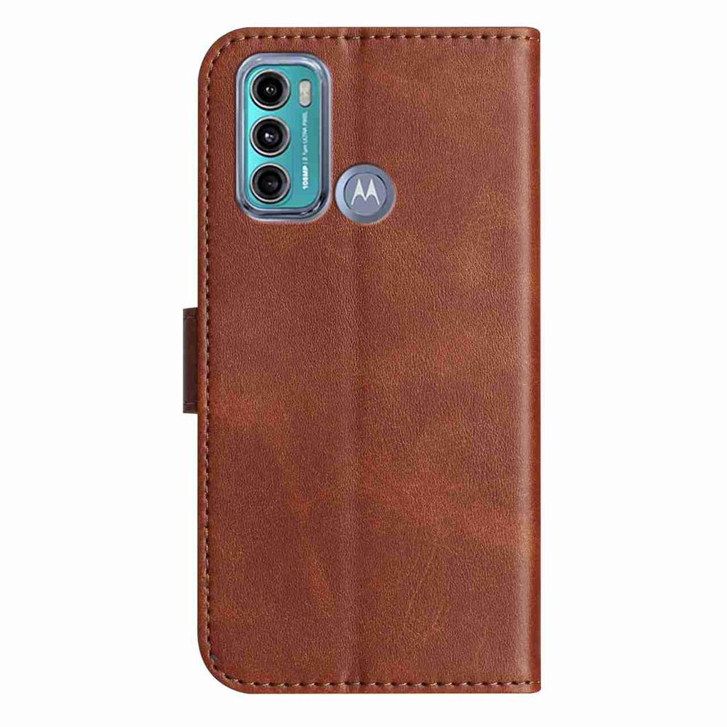 Pro Motorola Moto E13 E20 G05 G54 Edge 40...Série Elegantní univerzální kožené pouzdro na telefon s peněženkou a poutkem na zápěstí Multifunkční ochranný kryt