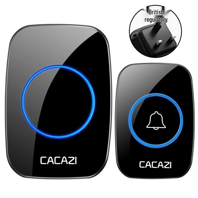 

Беспроводной водонепроницаемый умный дверной звонок с пультом дистанционного управления большого радиуса действия