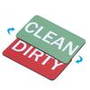 Dirty Clean Dishwasher Magnet, Dish Washer Refrigerator Kitchen Organization Clean Dirty Sign Magnet, Red, Green
