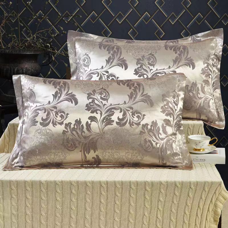 

Пара наволочек из жаккардового хлопка для взрослых, большая, 48x74см