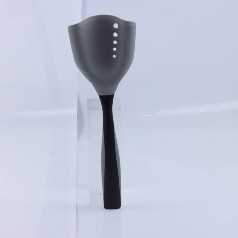 Multipurpose Food Grade Silicone Kitchen Meat Chopper Spatula Heat Proof Nonstick Potato Masher with Ergonomic Handle