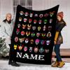 Personalized Custom Name Blanket - Kamen Rider Decade Print Design,Blanket for Sofa,Bed,Travel,Camping - Soft and Warm, Great Gift
