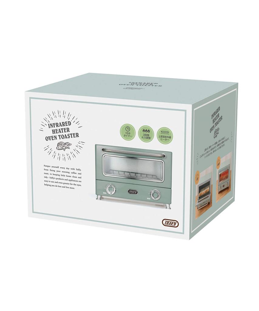 Toffy LADONNA Far-Infrared Toaster Oven K-TS3 Pale Aqua