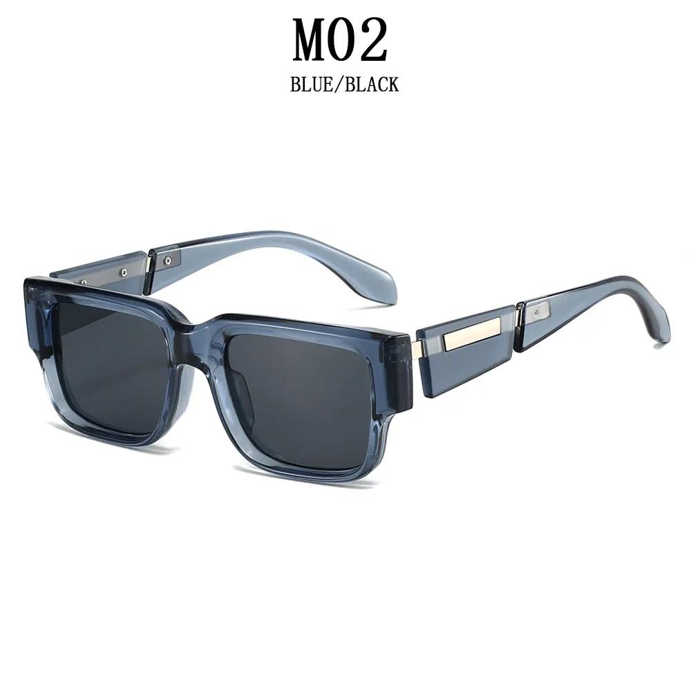 Retro Sunglasses Unisex Trendy Vintage Square Sunglass Women Men Shades Luxe Lunette Soleil Femme Gafas De Sol Hombre
