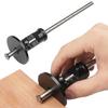 Woodworking European style scriber Blade Scribing Precision Marking Gauge Ruler Adjustable Tools Replacement Cutters Wheel