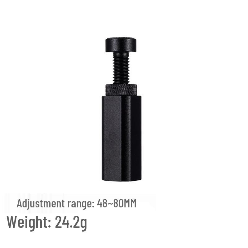 Adjustable All-Aluminum Vertical Telescopic Graphics Card Support with Magnetic Suction