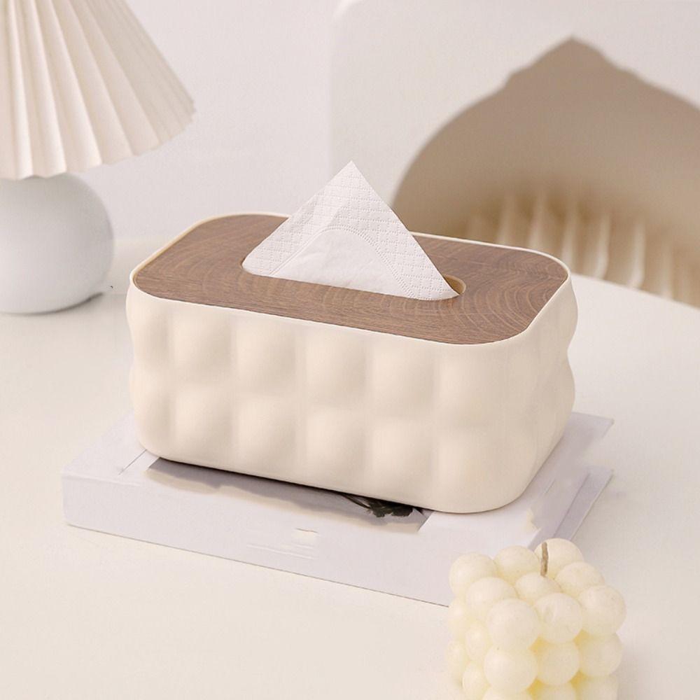 Multi-purpose Napkin Box Decorative Paper Storage Holder Miscellaneous Organizer  Bathroom